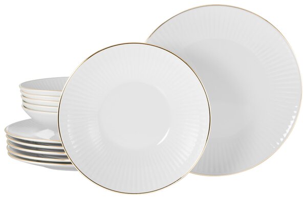 JÍDELNÍ SOUPRAVA 12dílnéporcelán Creatable - Online Only nádobí, Online Only