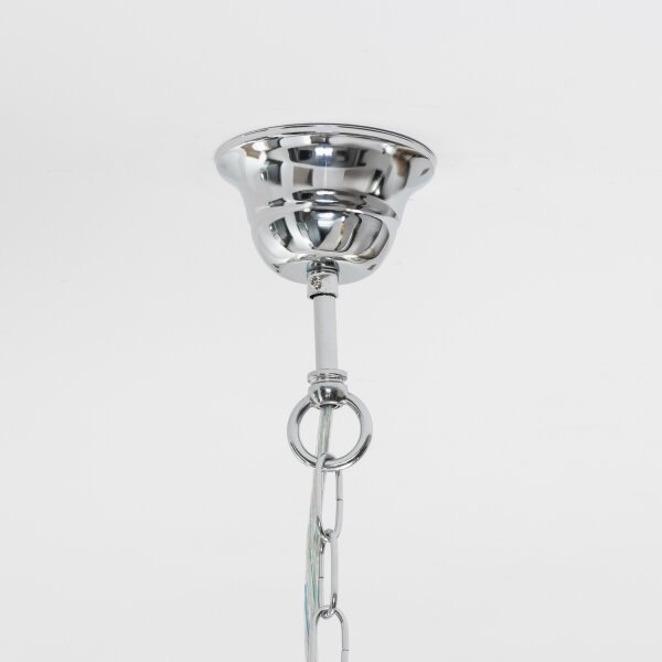Brilagi - LED Křišťálový lustr na řetězu MOZART 4xE14/40W/230V lesklý chrom