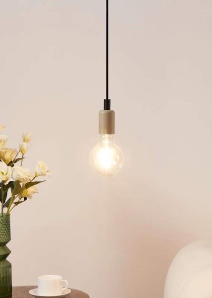 Eglo 110181 BULB G95 - Vypínačem stmívatelná LED žárovka 7,3W, 2700K, crystal retro, 806lm (LED žárovka krokově stmívatelná 100%, 50%, 25%)