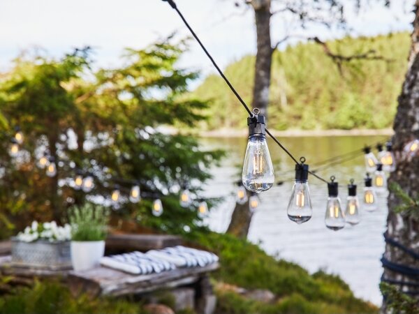 Markslöjd 107293 - LED Venkovní dekorační řetěz GIRLANDA GARDEN 10xLED 5,5m IP44