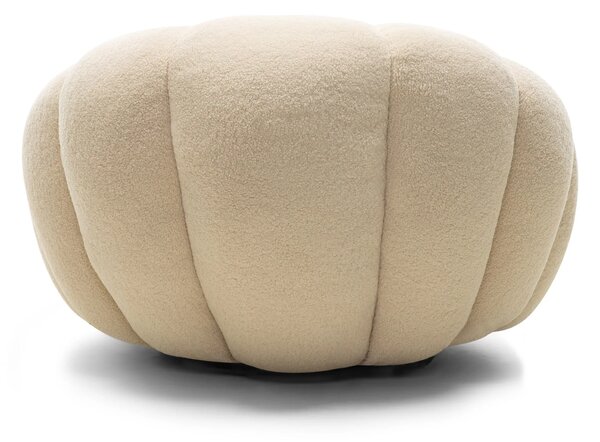 Hector Designové relaxační křeslo VENEZIA 100 cm bouclé béžové