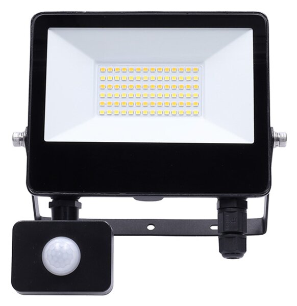 Solight LED reflektor se senzorem TOP, 30W, max. 3900lm, 3CCT, volitený výkon 100/66%, IP65, rychlospojka WM-30WS-T