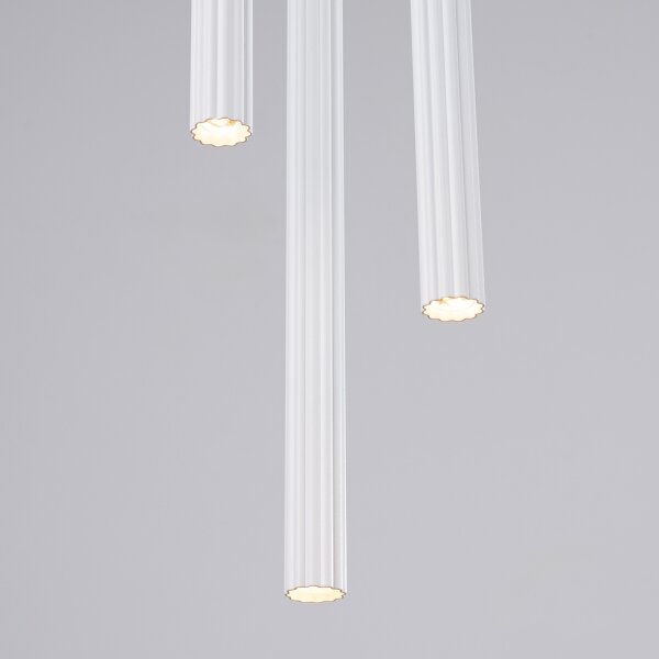 Sollux SL.1340 - Lustr na lanku ARCHE 3xG9/8W/230V bílá