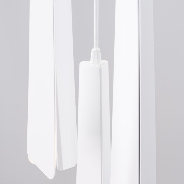 Sollux SL.1398 - Lustr na lanku PRYSM 3xG9/8W/230V bílá