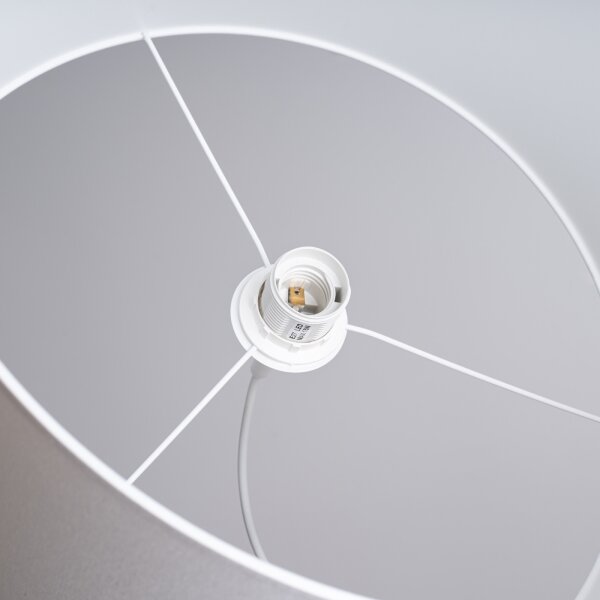 Sollux SL.1404 - Lustr na lanku NOVA 1xE27/15W/230V pr. 40 cm bílá