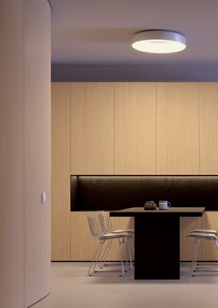 Redo 01-3724 Dip, černé stropní/závěsné svítidlo, LED 40W, 2700-6500K, průměr 62,4cm