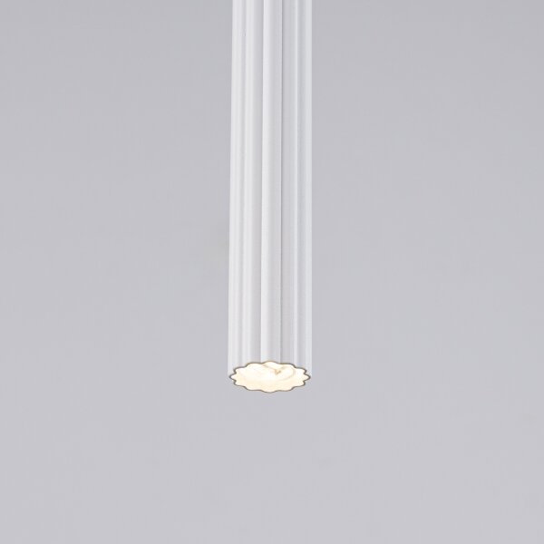 Sollux SL.1337 - Lustr na lanku ARCHE 1xG9/8W/230V bílá