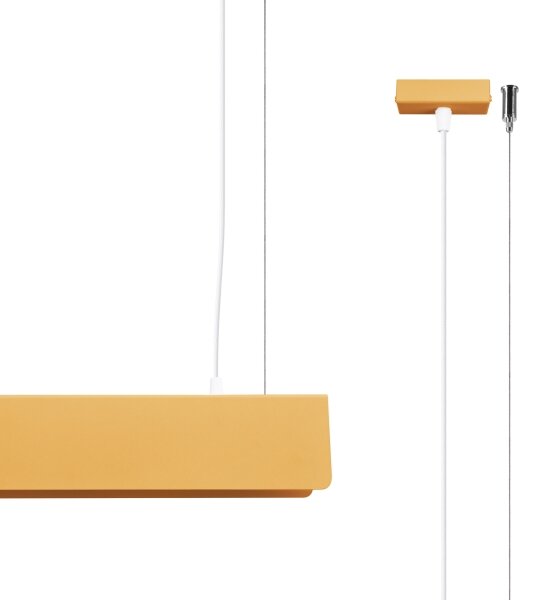 Sollux SL.1396 - LED Lustr na lanku SPARK 1xG13/8,5W/230V zlatá