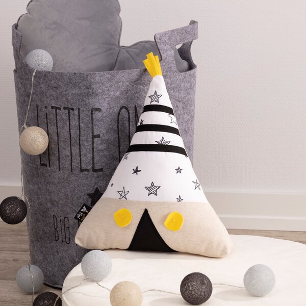Polštář Yellow Tipi