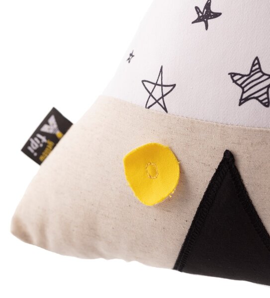 Polštář Yellow Tipi