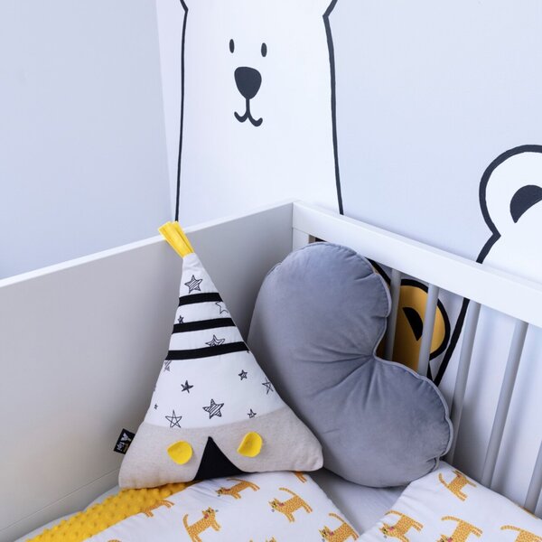 Polštář Yellow Tipi