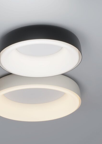 Redo 01-3724 Dip, černé stropní/závěsné svítidlo, LED 40W, 2700-6500K, průměr 62,4cm