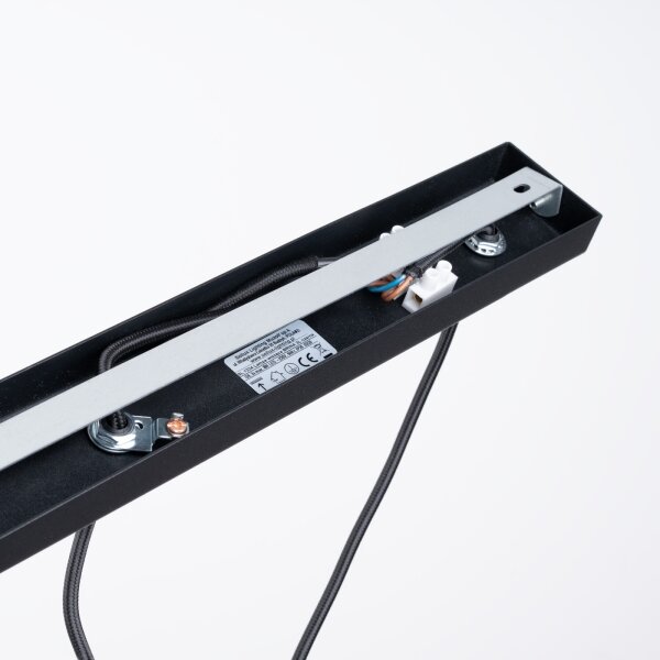 Sollux SL.1334 - Lustr na lanku BRINA 3xG9/8W/230V černá