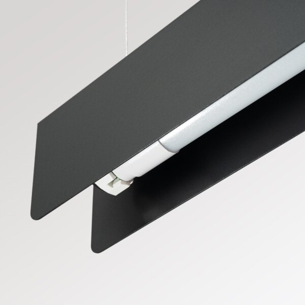 Sollux SL.1395 - LED Lustr na lanku SPARK 1xG13/8,5W/230V černá