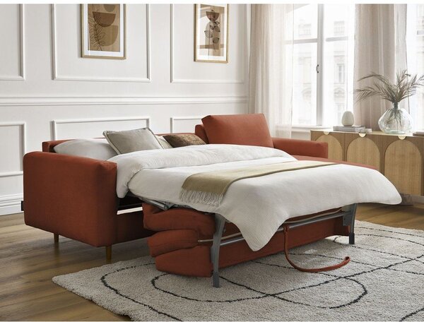 Oranžová rohová pohovka Cocoone – Bobochic Paris