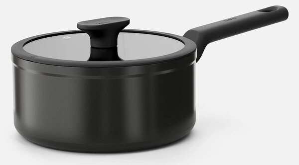 Fabini Rendlík Meda 5.0 Economy, ø 20 cm (2,4 l) - Nepřilnavý rendlík s keramickým povrchem s poklicí, černý