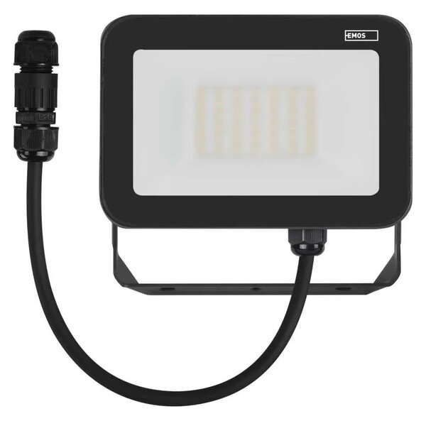 Emos lighting LED reflektor INOVO 30W, antracit, neutrální bílá, IP65 1531242632