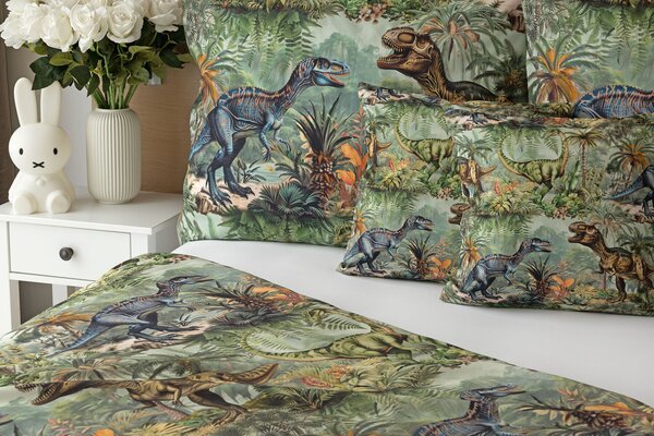 Povlečení Dino Bavlna deluxe 1x 140/200, 1x 70/90