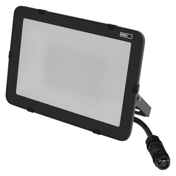 Emos lighting LED reflektor INOVO 100W, antracit, neutrální bílá, IP65 1531242652