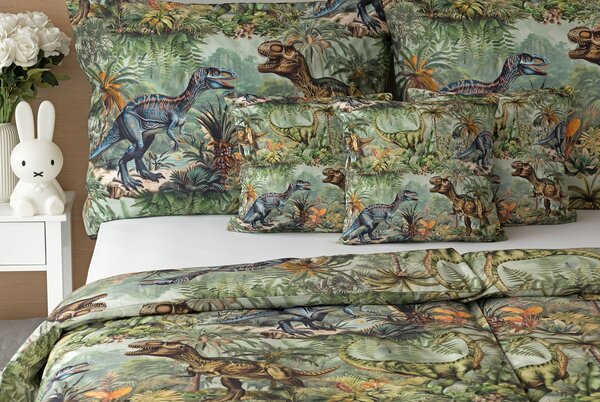 Povlečení Dino Bavlna deluxe 1x 140/200, 1x 70/90