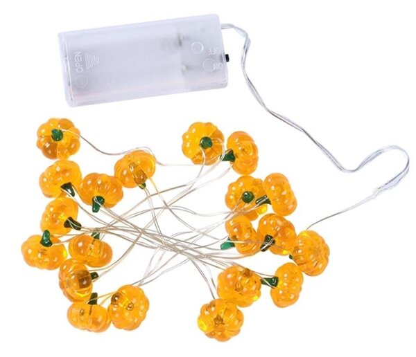 LED světelný řetěz dýně
