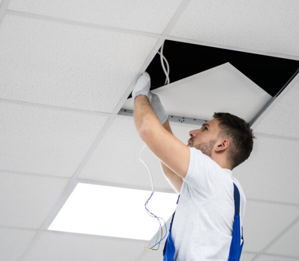LED Stm. podhledový panel CAPRI LED/25/36/40W/230V 3000/4000/5700K IP44 60x60 cm