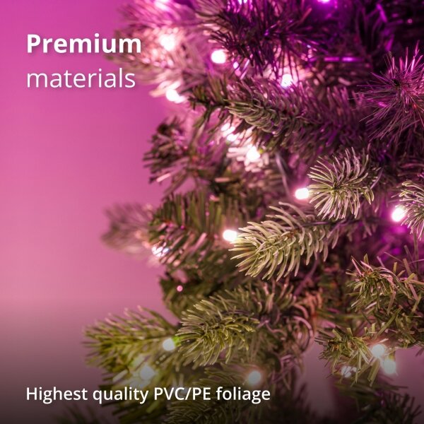 Twinkly GD20P4425P00 - LED RGB Stmívatelný vánoční věnec 50xLED pr. 60 cm Wi-Fi