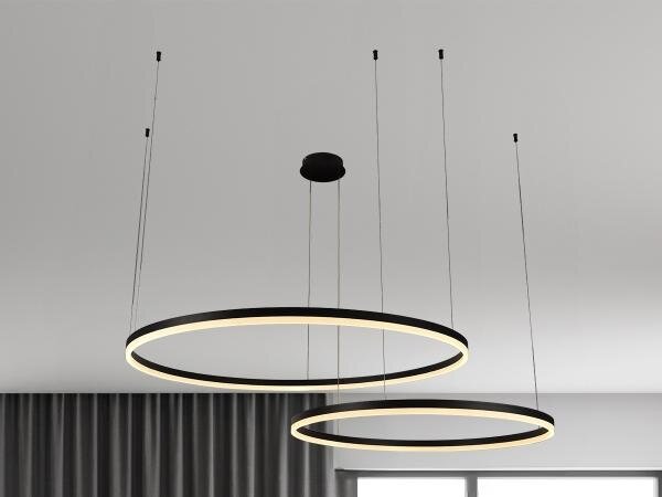 LED Stmívatelný lustr na lanku LED/100W/230V 3000-6500K + dálkové ovládání