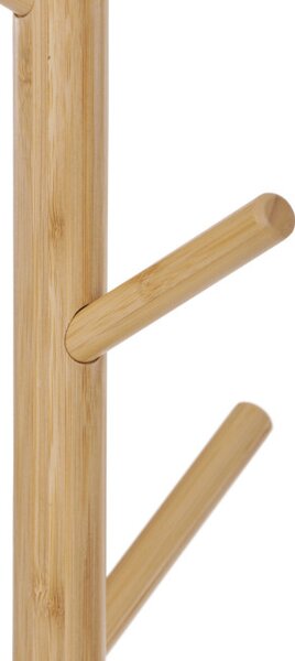 Stojanový věšák bambusový hnědý DR-N1006 WT
