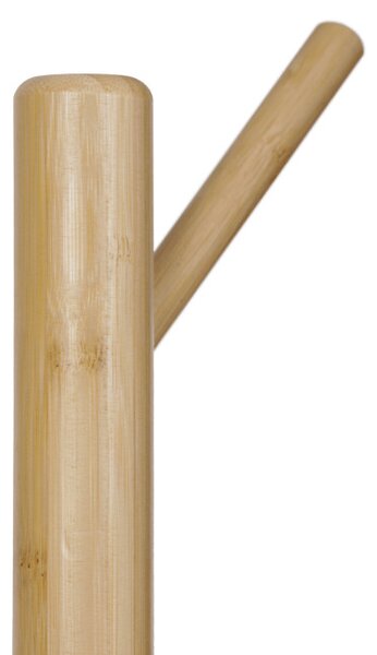 Stojanový věšák bambusový hnědý DR-N1004 WT