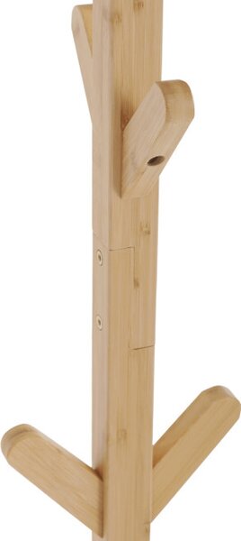 Stojanový věšák bambusový hnědý DR-B017 NAT
