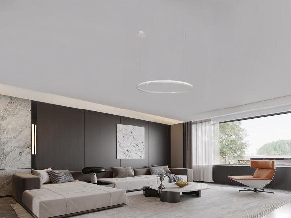 LED Stmívatelný lustr na lanku LED/72W/230V 3000-6500K + dálkové ovládání