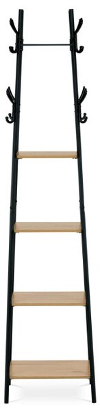 Stojanový věšák kovový hnědý GD-170 OAK