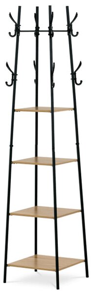 Stojanový věšák kovový hnědý GD-170 OAK