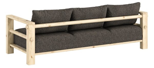 Tmavě šedá pohovka 225 cm Bare – Karup