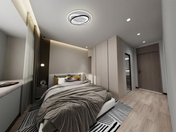 LED Stmívatelné stropní svítidlo LED/90W/230V 3000-6500K + dálkové ovládání