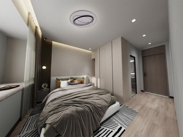 LED Stmívatelné stropní svítidlo LED/90W/230V 3000-6500K + dálkové ovládání