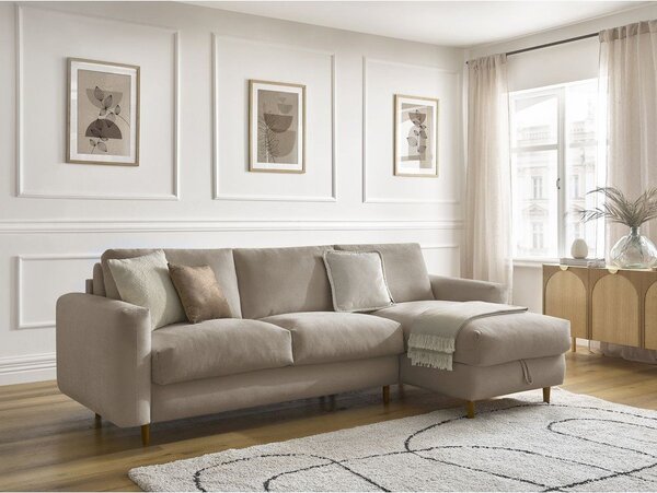 Taupe rohová pohovka Cocoone – Bobochic Paris