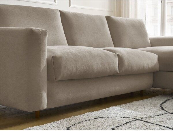 Taupe rohová pohovka Cocoone – Bobochic Paris