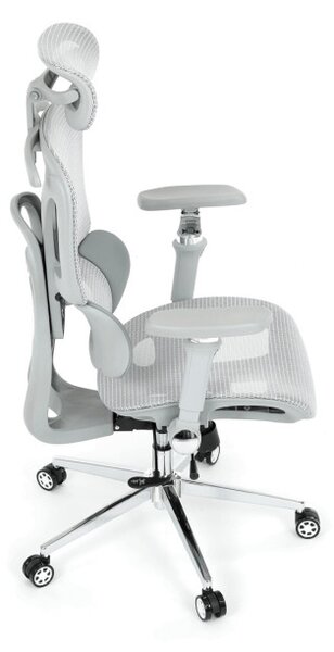 Kancelářská židle šedá síťovina KA-B2363 GREY