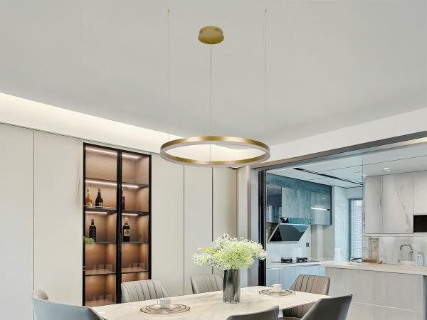 LED Stmívatelný lustr na lanku LED/42W/230V 3000-6500K + dálkové ovládání