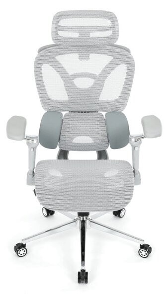 Kancelářská židle šedá síťovina KA-B2363 GREY