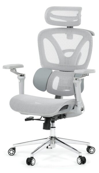 Kancelářská židle šedá síťovina KA-B2363 GREY