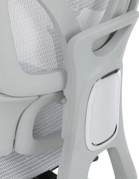 Kancelářská židle šedá síťovina KA-B2363 GREY