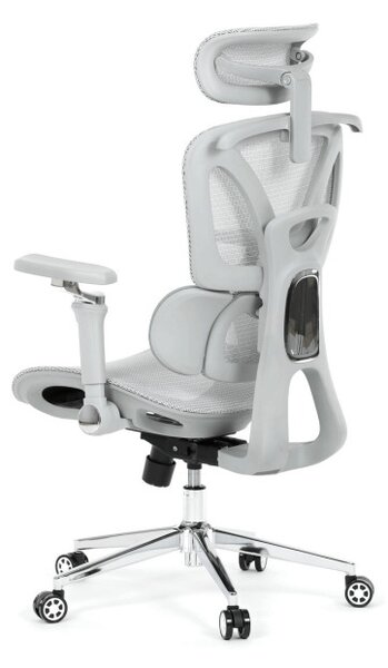 Kancelářská židle šedá síťovina KA-B2363 GREY