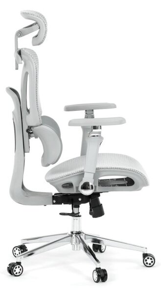 Kancelářská židle šedá síťovina KA-B2363 GREY
