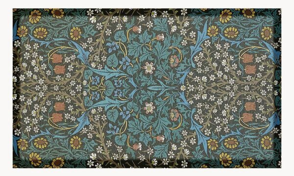 Interiérová/exteriérová rohožka William Morris