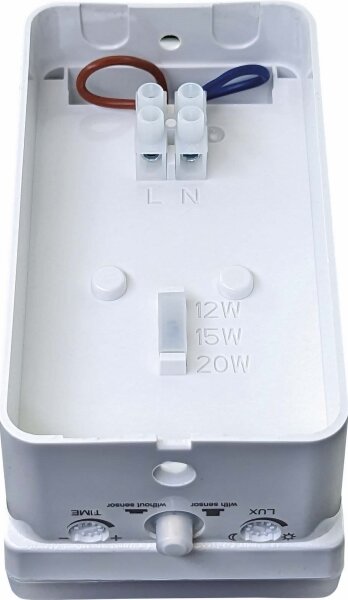 LED Venkovní nástěnné svítidlo se senzorem pohybu a soumraku LED/20W/230V IP65