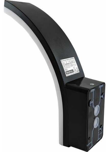 LED Venkovní nástěnné svítidlo se senzorem pohybu a soumraku LED/20W/230V IP65