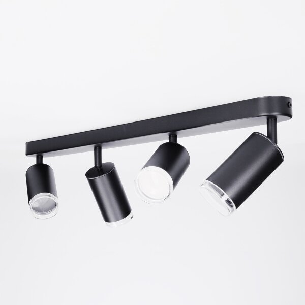 Brilagi - Koupelnové bodové svítidlo SELE 4xGU10/30W/230V IP44 černá